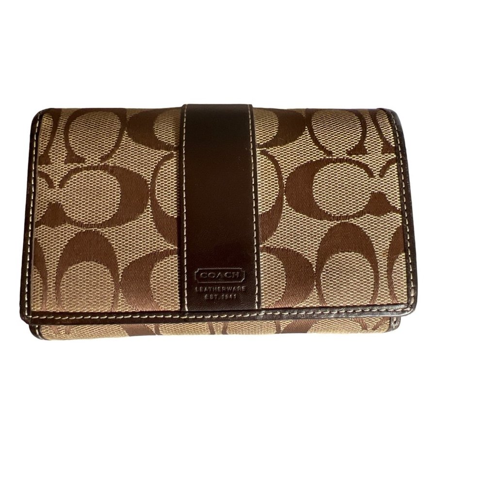 New Coach Brown wallet